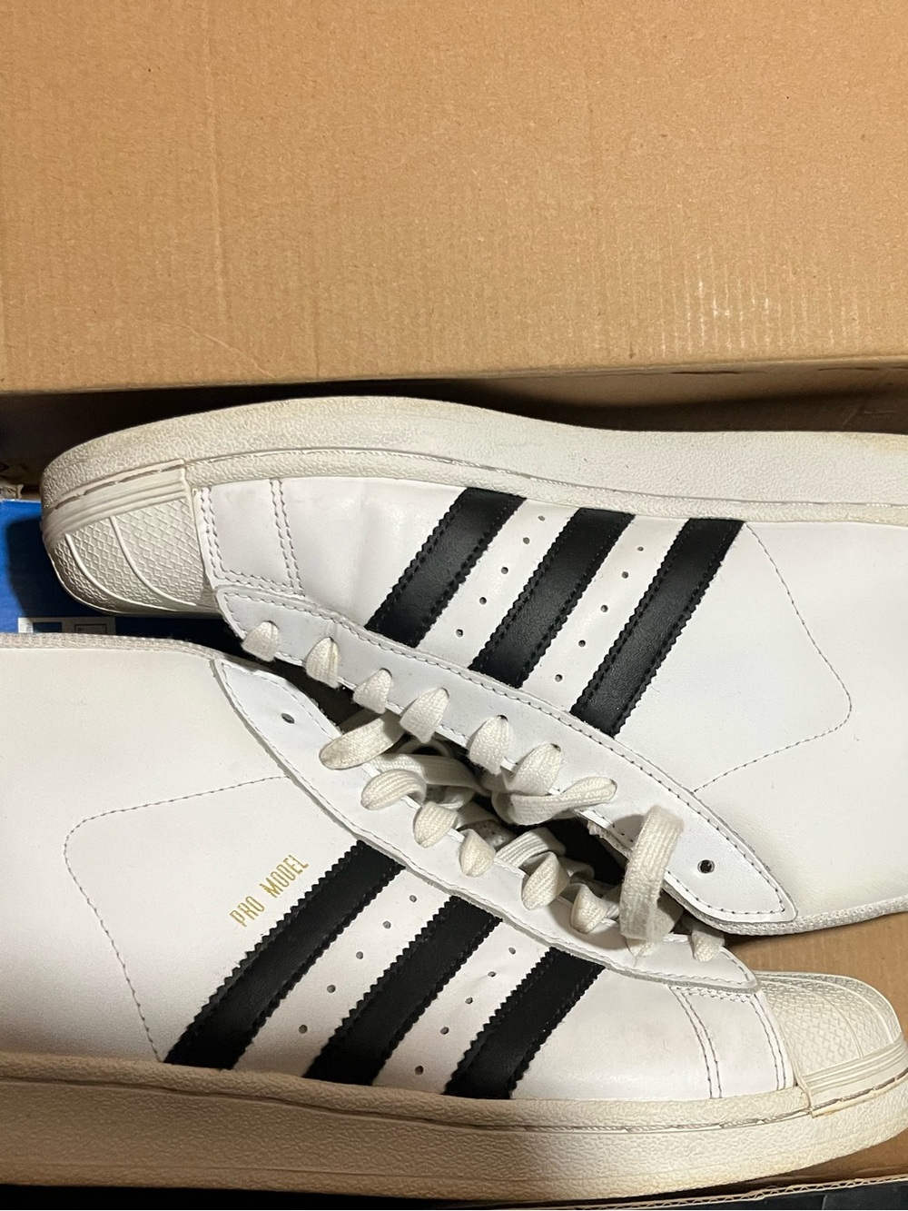 Classic White and Black Big Kids Sneakers - Pro Model Style